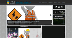 Desktop Screenshot of clubbancariorosario.com